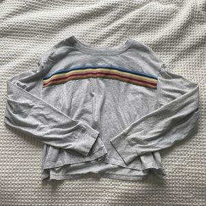 American Eagle cropped long sleeve. Size M